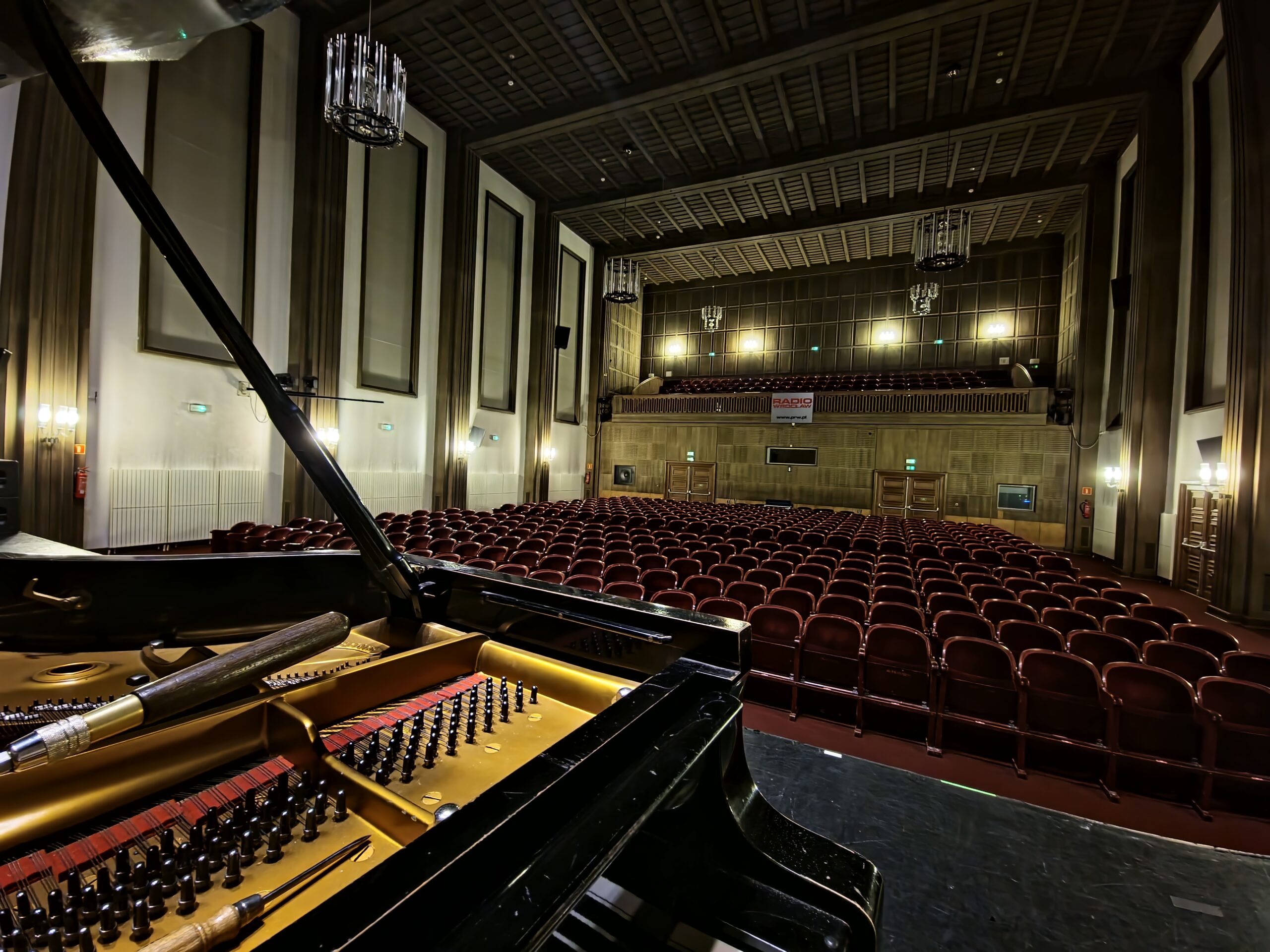 Sala koncertowa polskiego radia