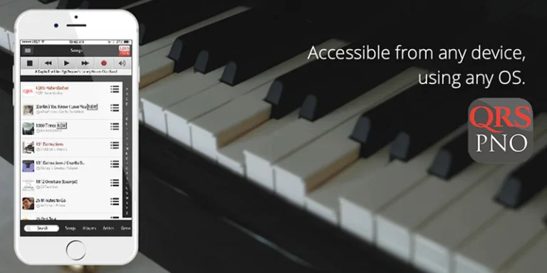 QRS Music pianino samogrające